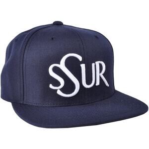 🆕 SSUR Snapback Navy Adjustable Snapback Hat